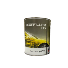 Акриловий грунт для авто Lechler 04539 MEGAFILLER HS DARK GREY 1 л, темно сірий (без затверджувача)