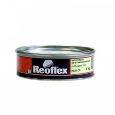 Шпатлевка автомобильная со стекловолокном Reoflex Glass fiber, 1 кг Шпатлевка автомобильная со стекловолокном Reoflex Glass fiber, 1 кг